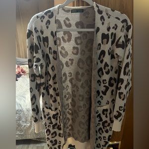 Cheetah cardigan/sweater